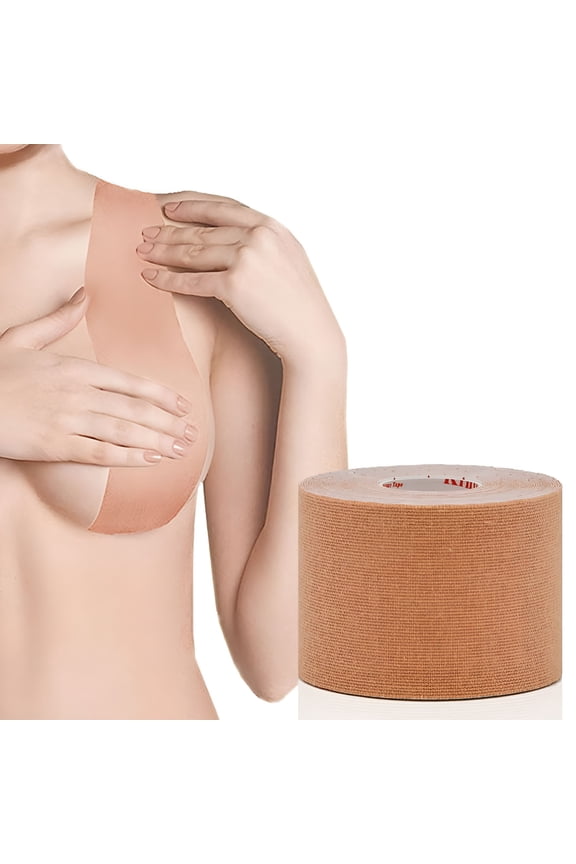 Breast Lift Adhesive Tape Invisible Bra Tape Roll/5M