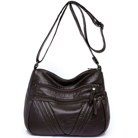 TELOLY Bucket Bag,Street Fashion Bucket Bags for Women,Minimalist Outfits Crossbody Bags for Women Medium Size,Brown