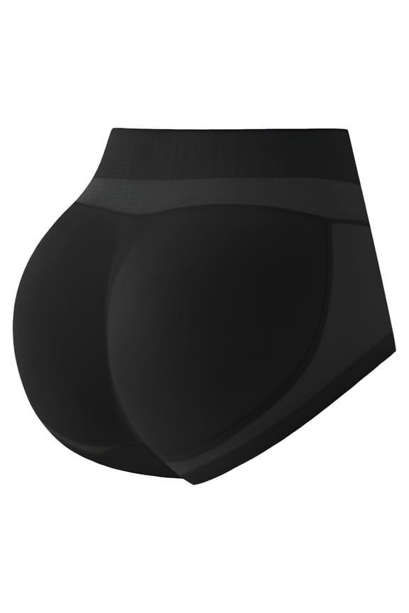 Butt Lifter Panties for Women Padded Underwear Seamless Booty Pads Enhancer Shapewear Butt Lifting Panty Black M