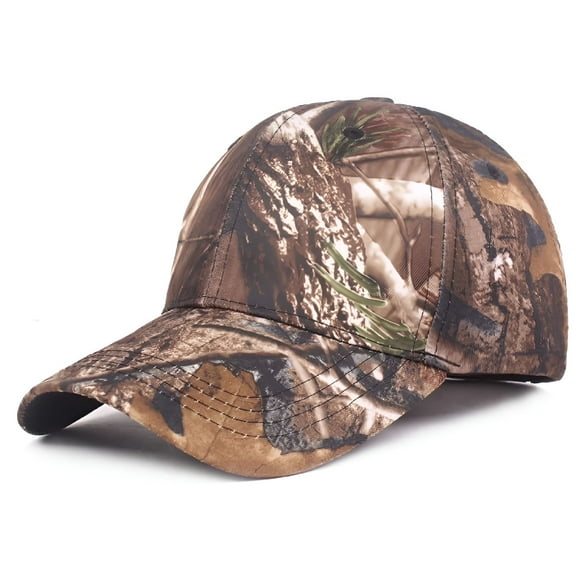 TELOLY Camo Baseball Cap Men Outdoor Hunting Camouflage Jungle Hat Unisex Tactical Hiking Dad Hat Baseball Caps for Men