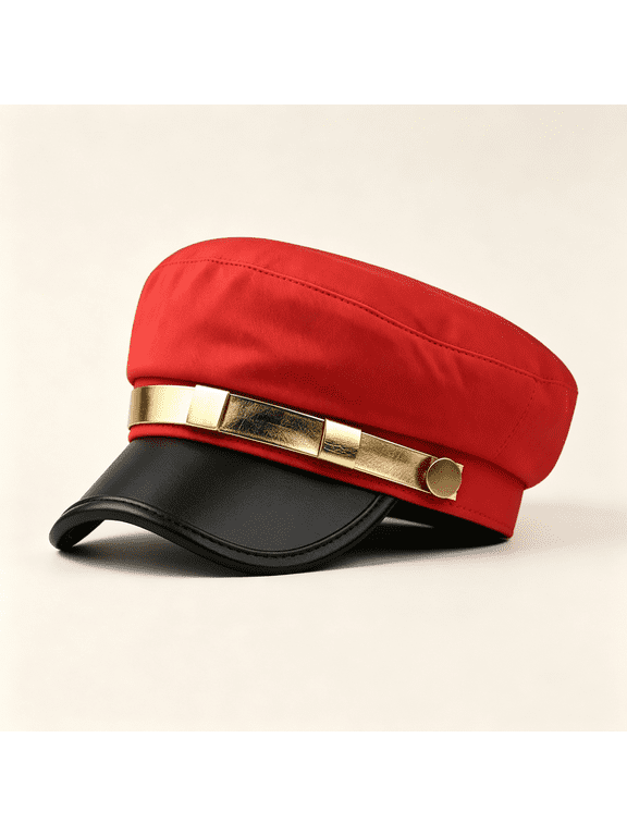 Chauffeur Hat Newsboy Cap Beret Driver Costumes Captain-Hat for Men Women Vintage Newsboy Design Chauffeur Hat
