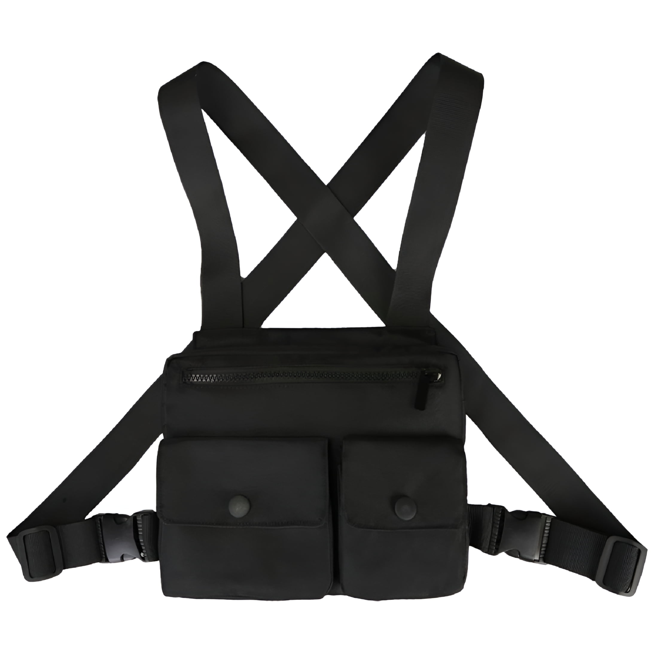 TELOLY Chest Rig Vest Mobile Phone Chest Bag Utility Chest Pack Men's ...