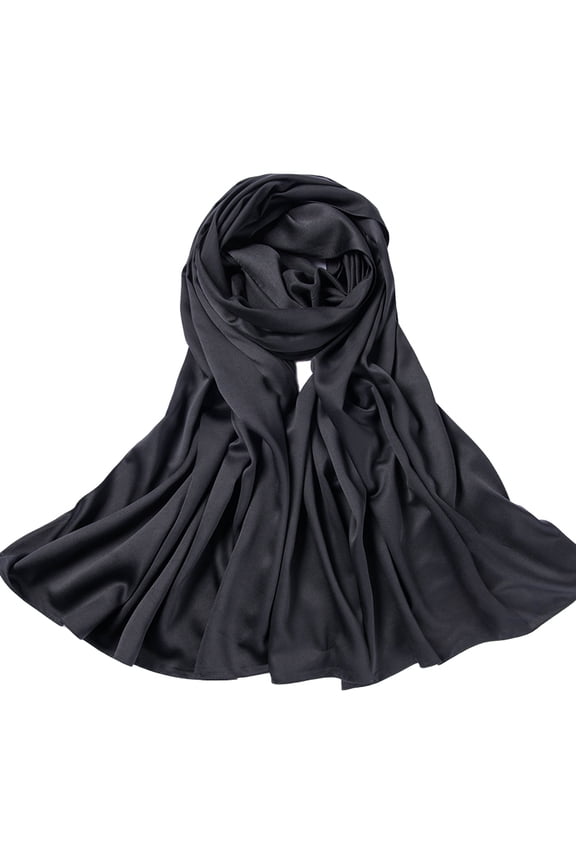 Chiffon Hijab Scarf Shawl Wrap for Muslim Women Lightweight