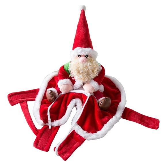 TELOLY Christmas Pet Hat,Joyful Look Dogs Head Accessories for Festive Flair,Xmas Party Caps to Light Up the Holidays Cats Dogs Winter Warm Hat,Style9,S