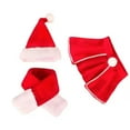 thumbnail image 1 of TELOLY Christmas Pet Hat,Knit Design Cat Hat,Christmas Cheer Pet Holiday Pet Christmas Warm Caps,S,Style5, 1 of 1