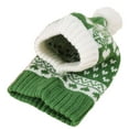 thumbnail image 1 of TELOLY Christmas Pet Hat,Reindeer Style Dogs Head Accessories,Soft Knit Holiday Fun Christmas Pet Costume,S,Style3, 1 of 1