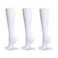 thumbnail image 1 of TELOLY Compression Socks,80% Nylon Material Sport Socks,Reinforced Toe Design Running Socks, 1 of 3