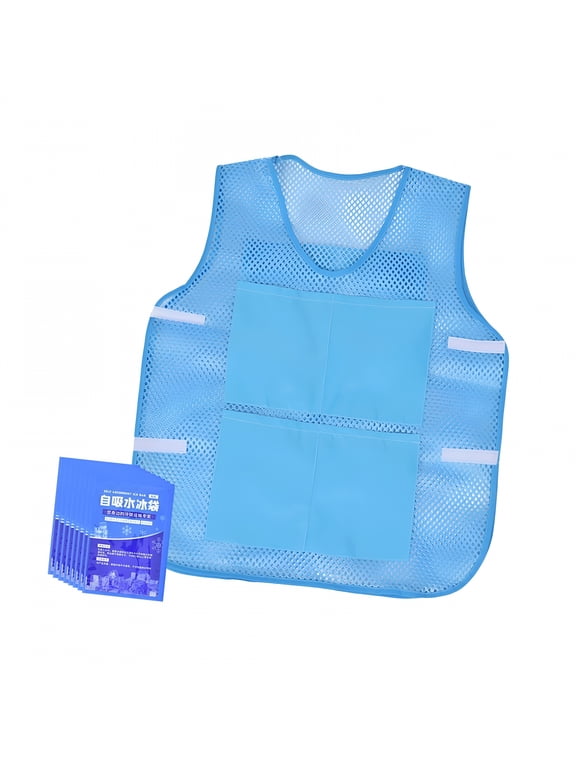 Cooling Vest Adjustable Ice Cooling Vest for Cooking Fishing Hot Weather