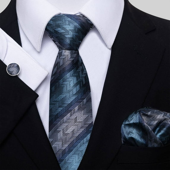 TELOLY Corporate Ties Ideal for Business,Weddings,And Group Events Business Suit Tie 12635-Hb176