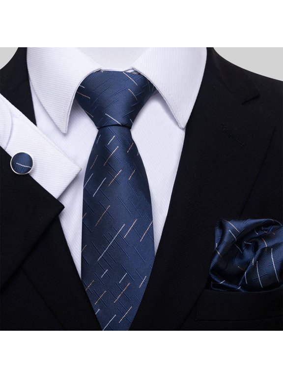 Corporate Ties Sturdy Metal Accents for an Elegant Finish Business Suit Tie 12635-Hb178