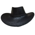 thumbnail image 1 of TELOLY Cowboy Hat,3D Wide Brim Cowgirl Hat for Sun Protection,Moisture-Wicking Sweatband Safari Hat,Black, 1 of 2