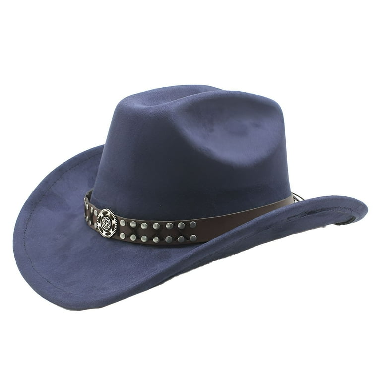 TELOLY Cowboy Hats for Women,Vintage Western Elements Cowboy Hat
