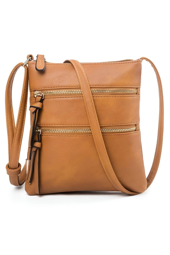 Crossbody Bags for Women,Lightweight and Comfortable Women'S Crossbody Handbags,Balanced Practicality Purses for Women Clearance,Brown