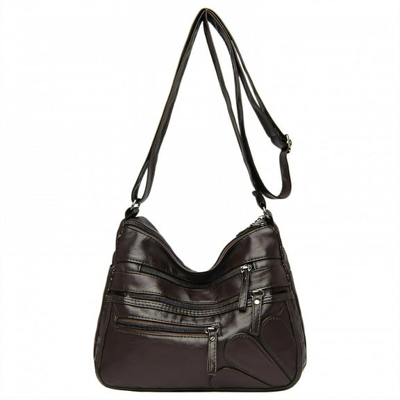 TELOLY Crossbody Bags for Women,Stylish Minimalist Look Women'S Crossbody Handbags,Effortless Everyday Charm Womens Purses and Handbags,Brown