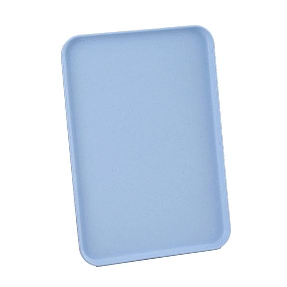 TELOLY Chopping Board,Alloy Material,Infused with Zen Aesthetics Serving Tray,Blue