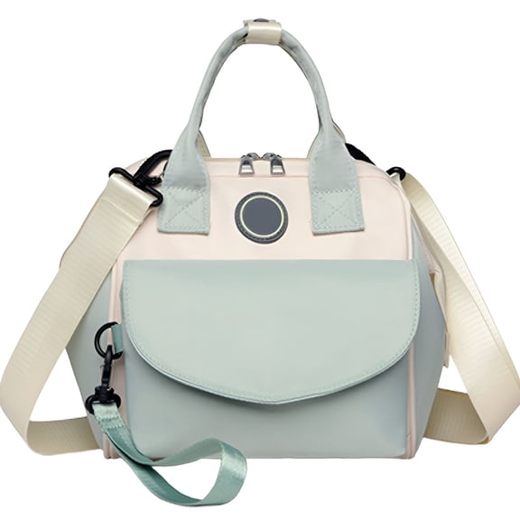 TELOLY Diaper Bag,Organized Storage Diaper Bag Backpack,Comfortable to Carry By Hand Without Digging Into the Hands Baby Diaper Bag,Green