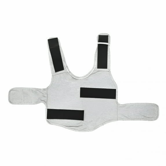 TELOLY Dog Anxiety Jacket Skin Friendly Dog Calming Vest and Separation Dog Shirt Keep Calm During Veterinary Visits and Separation Anxiety in Dogs (Beige, S)