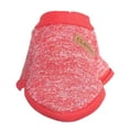 thumbnail image 1 of TELOLY Dog Clothes,All-Season Use Dog Clothes for Small Dogs,Warm Protection Soft and Cozy Dog Sweatshirt,Pink,Xxl, 1 of 4