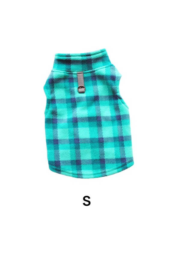 Dog Clothes,Breathable Design Dog Jacket,Snug Fit Tailoring Warm Insulation Dog Sweatshirt,Green,S