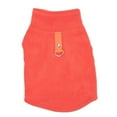 thumbnail image 1 of TELOLY Dog Clothes,Breathable Fabric Dog Jacket,Soft and Comfortable Fleece Material Dog Sweatshirt,Orange,S, 1 of 4