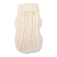 thumbnail image 1 of TELOLY Dog Clothes,Skin-Friendly Dog Sweaters,Warm and Cozy Cozy Fit Dog Sweatshirt,White,Xxs, 1 of 4
