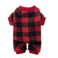 thumbnail image 1 of TELOLY Dog Clothes,Skin-Friendly Touch Dog Sweatshirt,Adorable Pet Look Soft Fleece Texture Dog Clothes for Small Dogs,Red,L, 1 of 4