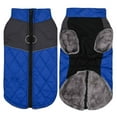 thumbnail image 1 of TELOLY Dog Clothes,Traction Ring Design Dog Jacket,Unrestricted Back Traction Ring Pet Costumes,Blue,S, 1 of 4