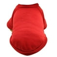 thumbnail image 1 of TELOLY Dog Clothes,Warm and Cozy Dog Clothes for Small Dogs,Comfortable Fit Fashionable Style Dog Sweatshirt,Red,Xs, 1 of 4