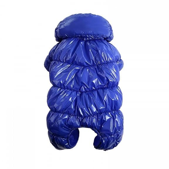 TELOLY Dog Coat, Waterproof Dog Jacket for Winter, Fullbody Dog Coats Snowsuit, Windproof Puppy Down Jacket Coat, Fleece Winter Vest for Dogs, Cold Weather Dog Coats for Small Dogs