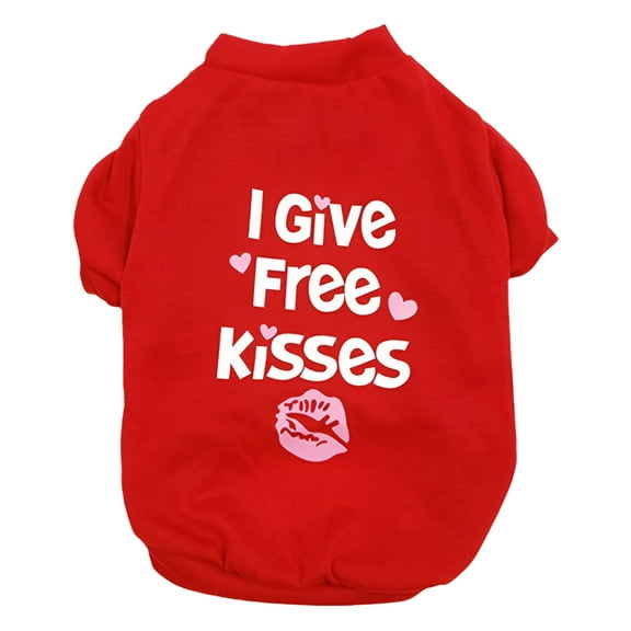 TELOLY Dog Coats for Medium Dogs,Lightweight Design Dog Sweater,Summer Comfort Puppy Clothes,Red,M