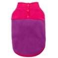 thumbnail image 1 of TELOLY Dog Jacket,Stand Collar Dog Winter Coat,Wind Block Dog Sweatshirt,Purple,M, 1 of 4