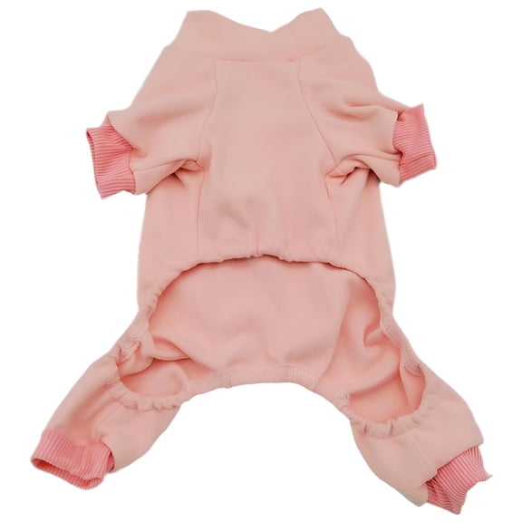 TELOLY Dog Pajamas,Comfortable Fit Dog Shirts,Free Movement Dog Bathrobe,Pink,XL