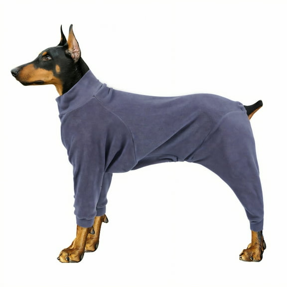 TELOLY Dog Pajamas,High Elastic Fabric Dog Sweater,Snug Comfortable Fit Dog Snuffle Mat,Blue1,XXL