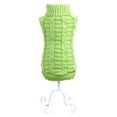 thumbnail image 1 of TELOLY 1Pcs Dog Sweater,Dog Jackets for Small Dogs,Puppy Clothes for Small Dogs Girl,Green,S, 1 of 4