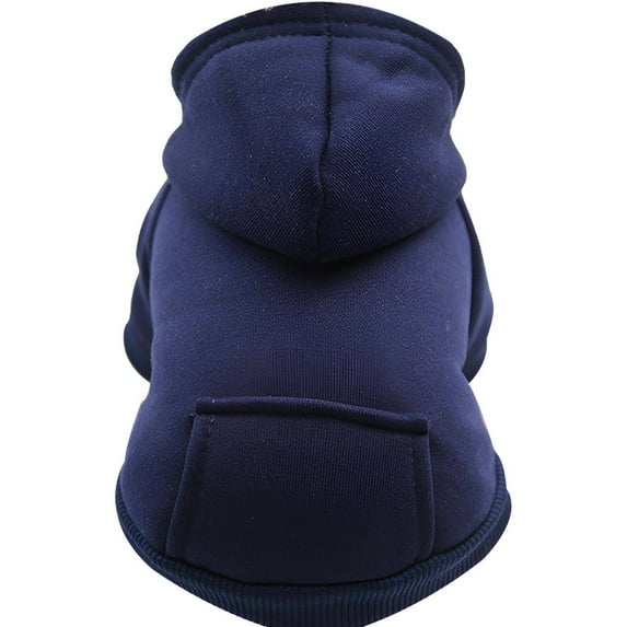 TELOLY Dog Sweater,Dense Plush Material Dog Clothes for Small Dogs,Retains Body Heat Dog Sweaters for Small Dogs Male,S
