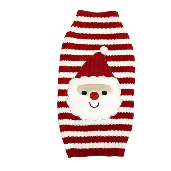 TELOLY Dog Sweater,Christmas Spirit Winter Dog Coat,Ensures Warmth Pet Dog Apparel & Accessories,XXS