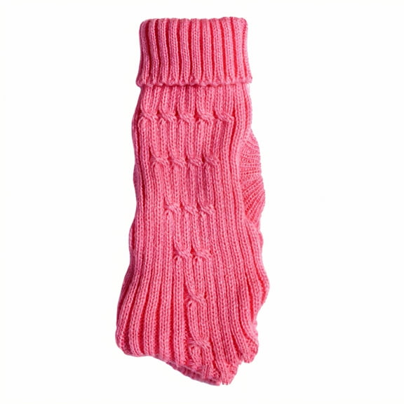 TELOLY Dog Sweater,Mini Dog Sweater Dog Sweaters for Small Dogs Male,Warm Easy Layer Dog Clothes for Small Dogs,Pink1,M