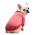 thumbnail image 1 of TELOLY 1Pcs Dog Sweater,Polyester Dog Coat,Puppy Clothes,Red,Xl, 1 of 4