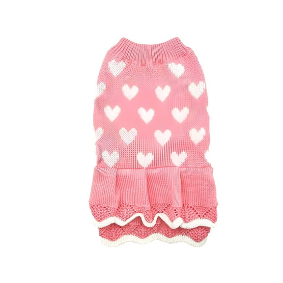 TELOLY Dog Sweater,Snug Fit Dog Pajamas,Provides Extra Warmth in Cold Weather Dog Sweatshirt,XS