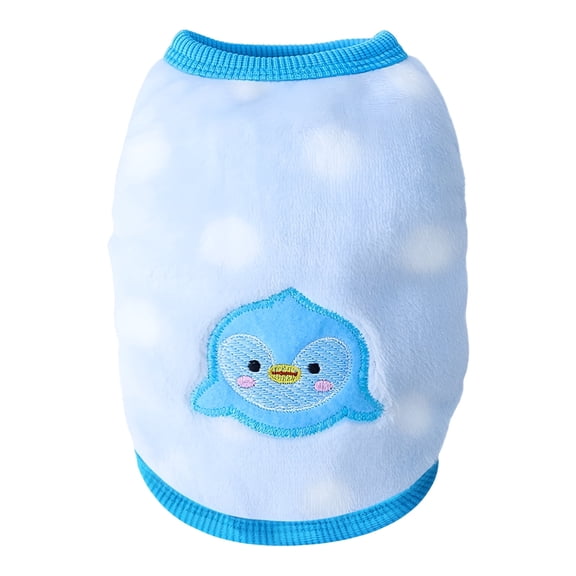 TELOLY 1Pcs Dog Sweaters,Coral Fleece Dog Jackets for Small Dogs,Puppy Clothes,Multicolor3,Xs