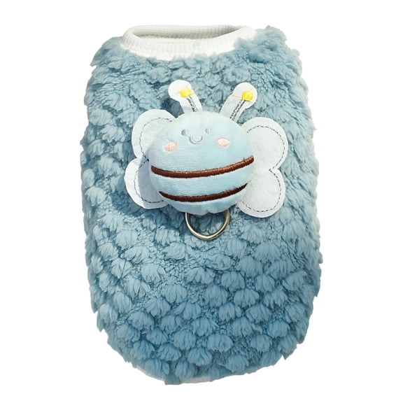 TELOLY 1Pcs Dog Sweaters,Dog Jackets for Medium Dogs,Dog Clothes Medium Sized Dog,Blue,L