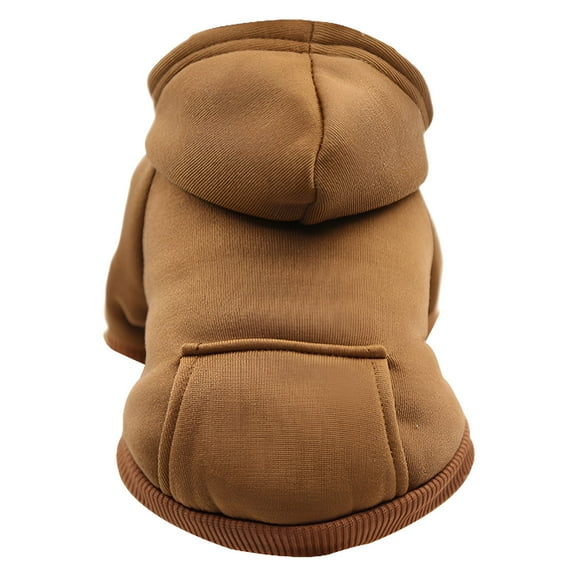 TELOLY 1Pcs Dog Sweaters for Medium Dogs Boy,Dog Clothes,Dog Jackets for Small Dogs,Brown,Xs