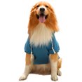 thumbnail image 1 of TELOLY Dog Sweatshirt,For Autumn and Winter Dog Hoodies for Medium Dogs,For Medium and Large Dogs Dog Hoodie for Large Dogs Dog Hoodie,Blue,XL, 1 of 7