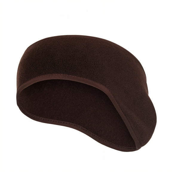 TELOLY Ear Muffs,Plush Ear Shielding Ear Muffs for Winter Women,Comfortable Breathable Wear Ear Muffs for Men,Coffee
