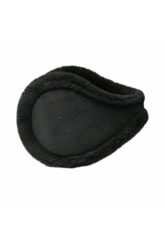 Ear Muffs,Stretchy Secure Fit Ear Muffs for Winter Women,Comfortable Head Support Ear Muffs for Men,Black