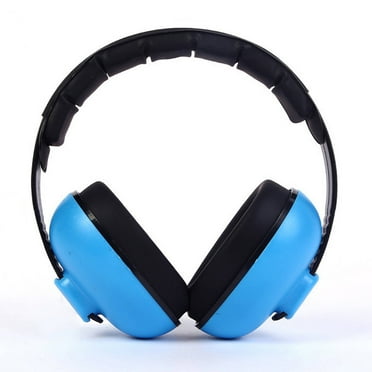TELOLY Ear Muffs for Noise Reduction,Ultra Effective Soundproofing Earmuffs,Comfortable Adjustable Ear Protection for Focused Work,Blue