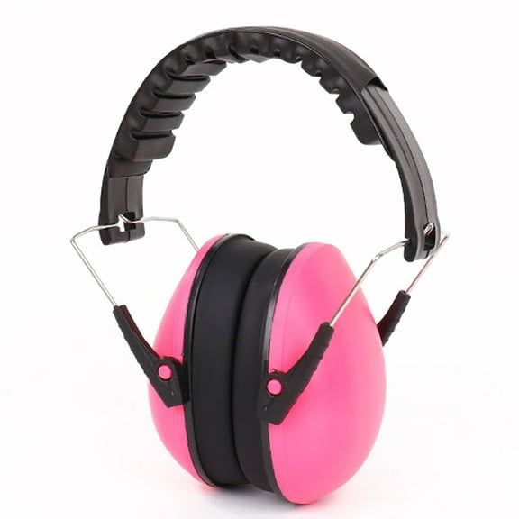 TELOLY Ear Muffs for Noise Reduction,Ultra Quiet Noise Canceling Earmuffs,Lightweight Comfortable Ear Protection for Any Environment,Pink