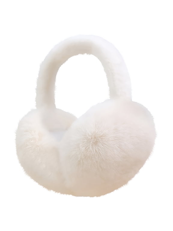 Ear Muffs for Winter Women, Adjustable Ear Warmers, Ear Muffs Fluffy Earmuffs, Winter Accessories for Women Black Womens Ear Muffs Winter