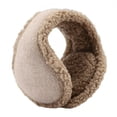 thumbnail image 1 of TELOLY Ear Warmers for Women,Non-Pressing Rear Fit Ear Muffs for Kids,Hairstyle Safe Design Womens Ear Muffs,Brown, 1 of 4