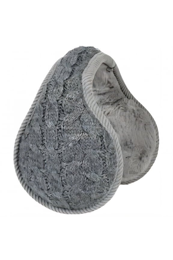 Ear Warmers for Women,Rear Wear Design Ear Muffs for Kids,Comfortable Hair Protection Womens Ear Muffs,Gray2